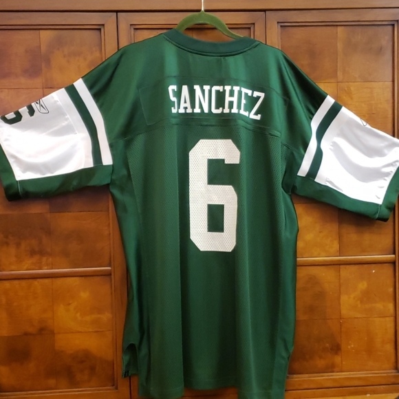 NFL EQUIPMENT ONFIELD SANCHEZ #6 - Picture 5 of 8